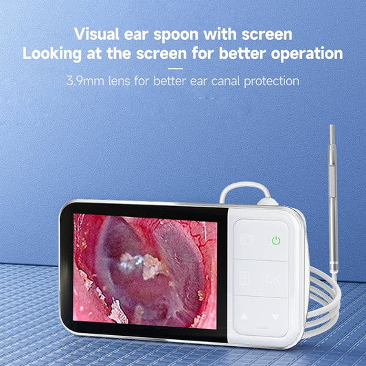 C02 Visible Ear Spoon with 4.5 inch Sreen by buy2fix