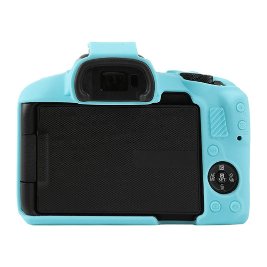 For Canon EOS R50 Soft Silicone Protective Case(Sky Blue) by buy2fix