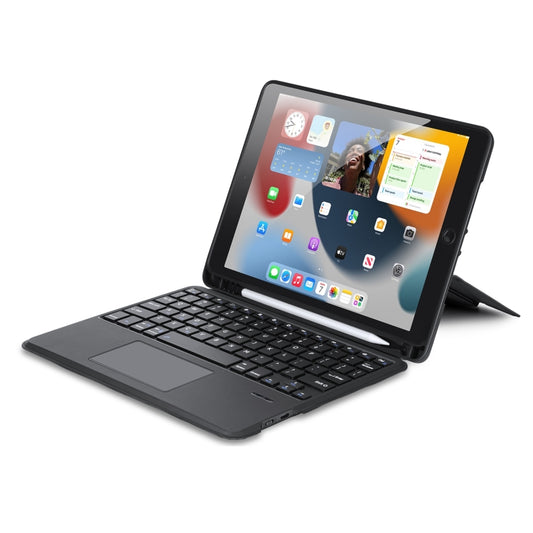 For iPad 10.2 2019/2020/2021/Air 2019 DUX DUCIS DK Series Magnetic Wireless Bluetooth Keyboard Tablet Case(Black) by DUX DUCIS