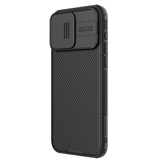 For iPhone 15 Pro NILLKIN CamShield Pro PC Phone Case(Black) - iPhone 15 Pro Cases by NILLKIN | Online Shopping UK | buy2fix