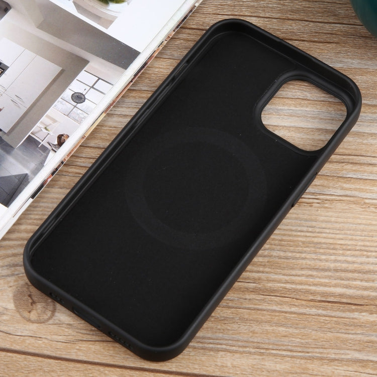 For iPhone 12 MagSafe Liquid Silicone Phone Case(Black) by buy2fix