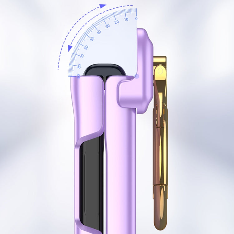 For Samsung Galaxy Z Flip5 GKK Integrated Magnetic Hinge Phone Case with Ring Holder(Purple) - Galaxy Z Flip5 Cases by GKK | Online Shopping UK | buy2fix