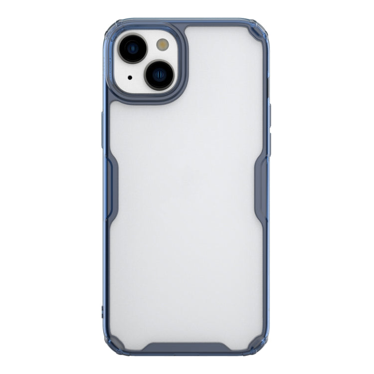 For iPhone 15 Plus NILLKIN Ultra Clear PC + TPU Phone Case(Blue) - iPhone 15 Plus Cases by NILLKIN | Online Shopping UK | buy2fix