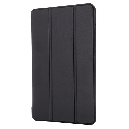 For Huawei Matepad 10.4 GEBEI Shockproof Horizontal Flip Leather Case with Three-folding Holder(Black) by GEBEI