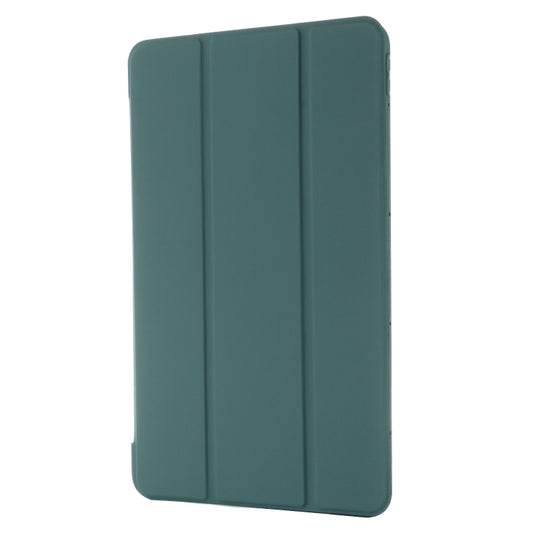 For Huawei Matepad 10.4 GEBEI Shockproof Horizontal Flip Leather Case with Three-folding Holder(Dark Green) by GEBEI