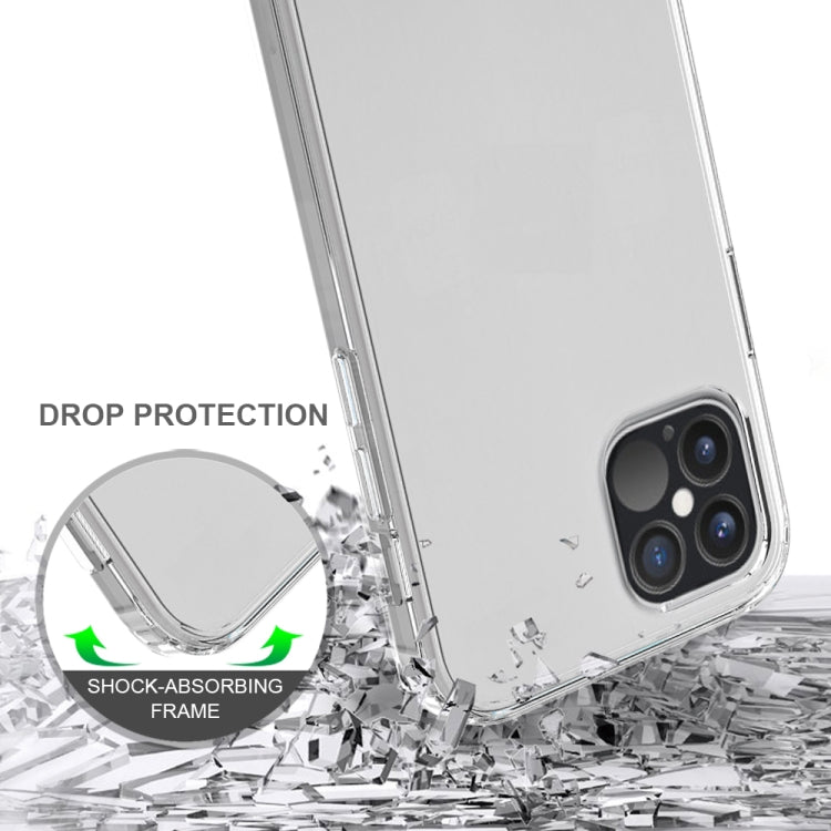 For iPhone 12 / 12 Pro Shockproof Scratchproof TPU + Acrylic Protective Case(Transparent) - iPhone 12 / 12 Pro Cases by buy2fix | Online Shopping UK | buy2fix