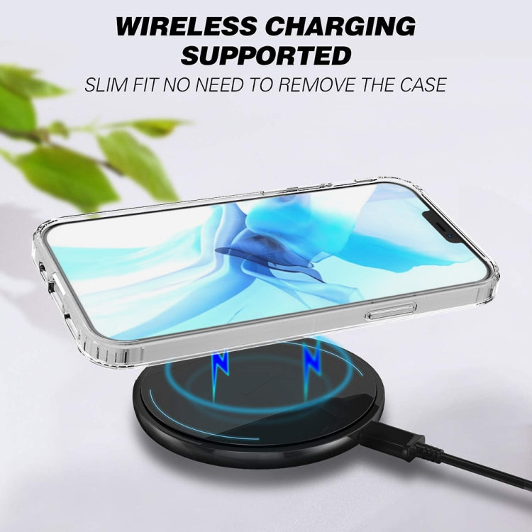 For iPhone 12 / 12 Pro Shockproof Scratchproof TPU + Acrylic Protective Case(Transparent) - iPhone 12 / 12 Pro Cases by buy2fix | Online Shopping UK | buy2fix