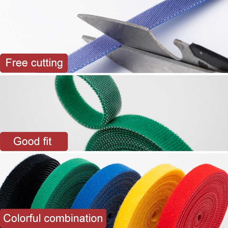 1.2cm 3m Reusable & Dividable Hook and Loop Cable Ties(Random Color Delivery) - Cable Organizer by buy2fix | Online Shopping UK | buy2fix