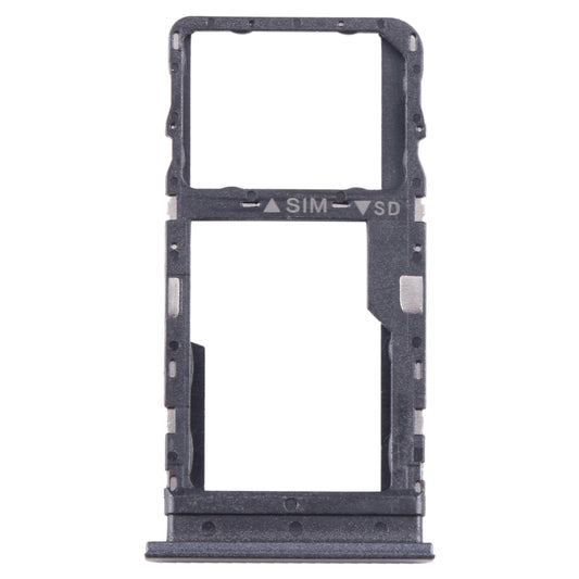 For TCL 40 XE Original SIM + Micro SD Card Tray(Black) by buy2fix