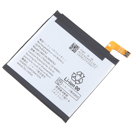 For Sharp AQUOS Sense 1 Battery Replacement UBATIA289AFN2 2700mAh by buy2fix