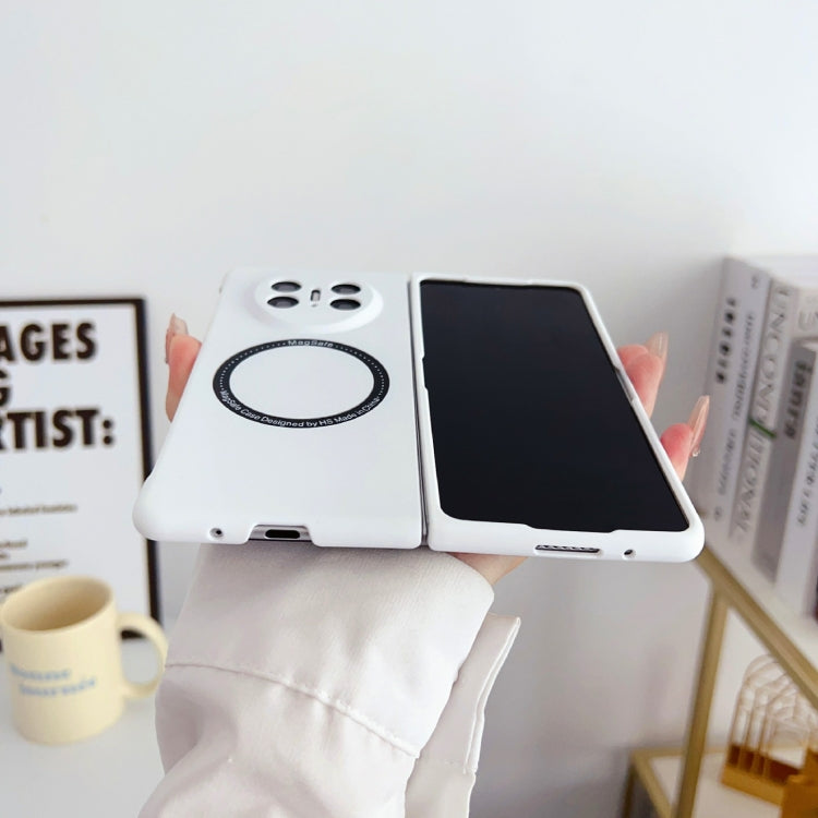 For Huawei Mate X3 Skin Feel PC MagSafe Phone Case(White) - Huawei Cases by buy2fix | Online Shopping UK | buy2fix
