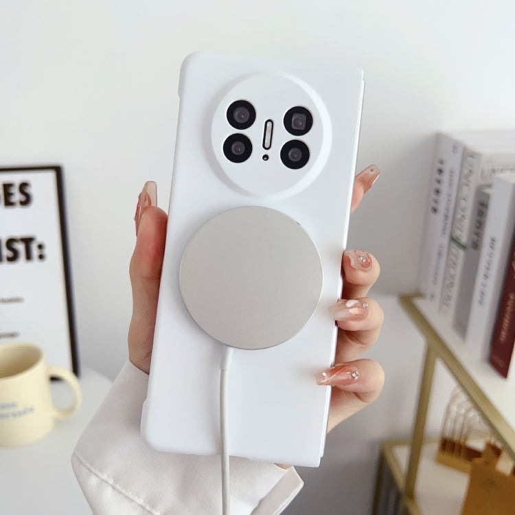 For Huawei Mate X3 Skin Feel PC MagSafe Phone Case(White) - Huawei Cases by buy2fix | Online Shopping UK | buy2fix