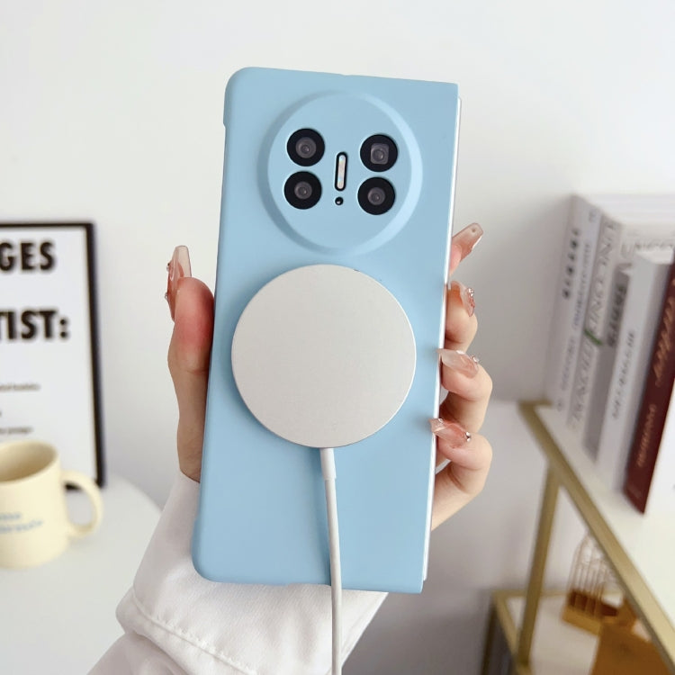 For Huawei Mate X3 Skin Feel PC MagSafe Phone Case(Sky Blue) by buy2fix