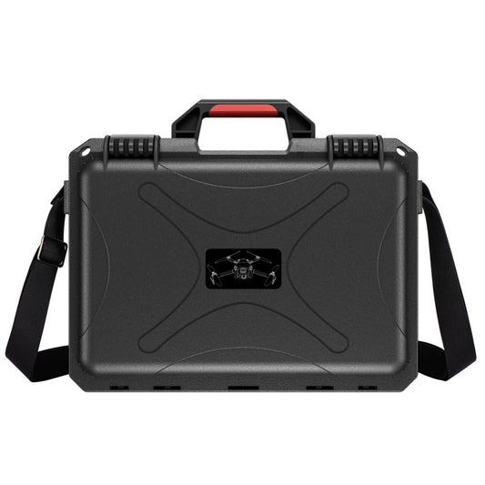 For DJI Mini 4 Pro STARTRC Drone Kit Waterproof ABS Suitcase Storage Box(Black Red) by STARTRC