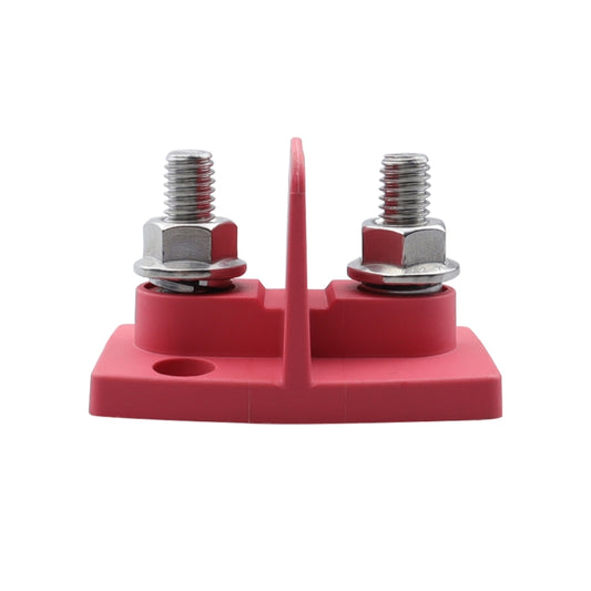 Dual Power M10 Binding Post Cable Connector(Red) by buy2fix