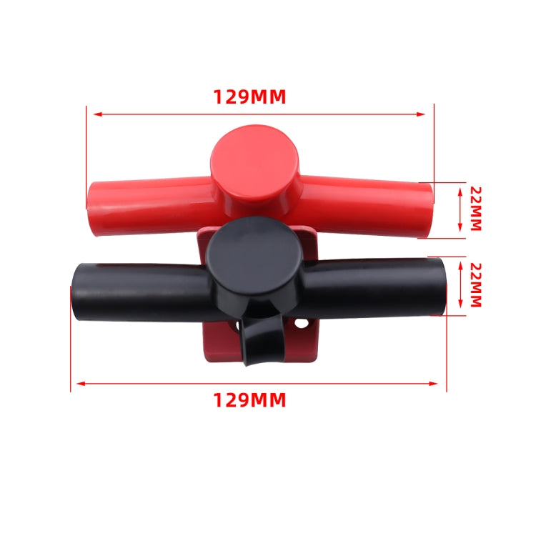 Dual Power M10 Binding Post Cable Connector(Red) by buy2fix