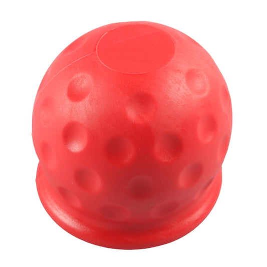 Universal 50mm Automatic Tow Bar Ball Cap Trailer Soft Rubber Protective Cap(Red) by buy2fix