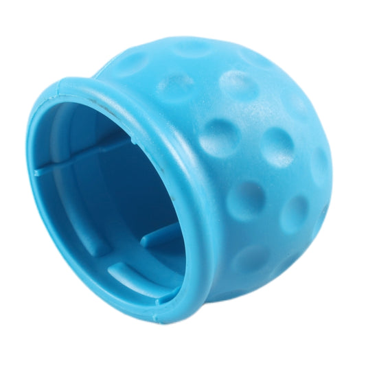 Universal 50mm Automatic Tow Bar Ball Cap Trailer Soft Rubber Protective Cap(Blue) by buy2fix