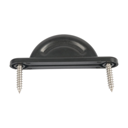 A8628 2 Pair RV Hatch Semi-circular Retainer Kit with Screws(Black) by buy2fix