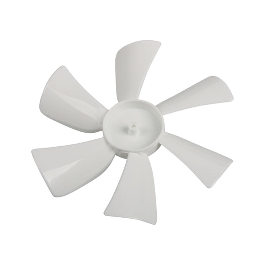 A8702 6 inch RV Skylight Vent D-hole Fan Blade(White) by buy2fix