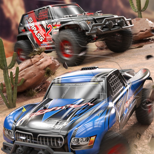 JJR/C Q39B 2.4G Four-wheel Drive High-speed Climbing Carbon Brush Motor RC Jeep(Orange) by JJR/C