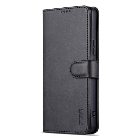 For vivo Y78+/Y78 5G Global/V29 Lite AZNS Skin Feel Calf Texture Flip Leather Phone Case(Black) by AZNS