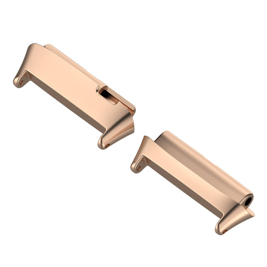 For Redmi Watch 3 Lite / Watch 3 Active 1 Pair Metal Watch Band Connector(Rose Gold) by buy2fix
