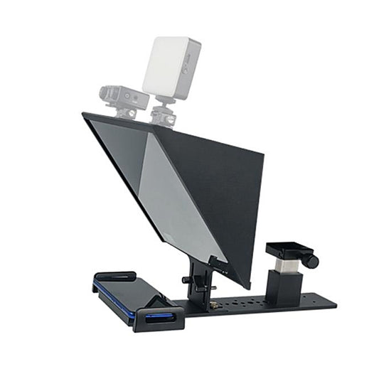 FEELWORLD TP13A Wide Angle Teleprompter for 11 inch Smartphones / Tablets Prompting Smartphone DSLR Recording APP Remote Control(Black) by FEELWORLD