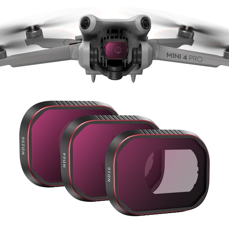 For DJI Mini 4 Pro STARTRC Drone Lens Filter, Lens:ND16/64/256 - Lens Filter by STARTRC | Online Shopping UK | buy2fix