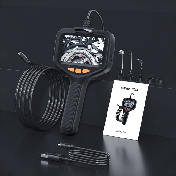 P200 8mm Front Lenses Integrated Industrial Pipeline Endoscope with 4.3 inch Screen, Spec:30m Tube by buy2fix
