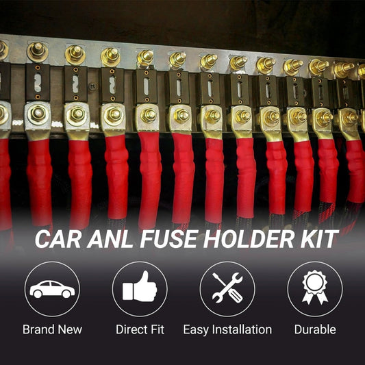 3 in 1 ANL Car Audio Modified Fuse Holder with 200A Fuse, Current:125A by buy2fix