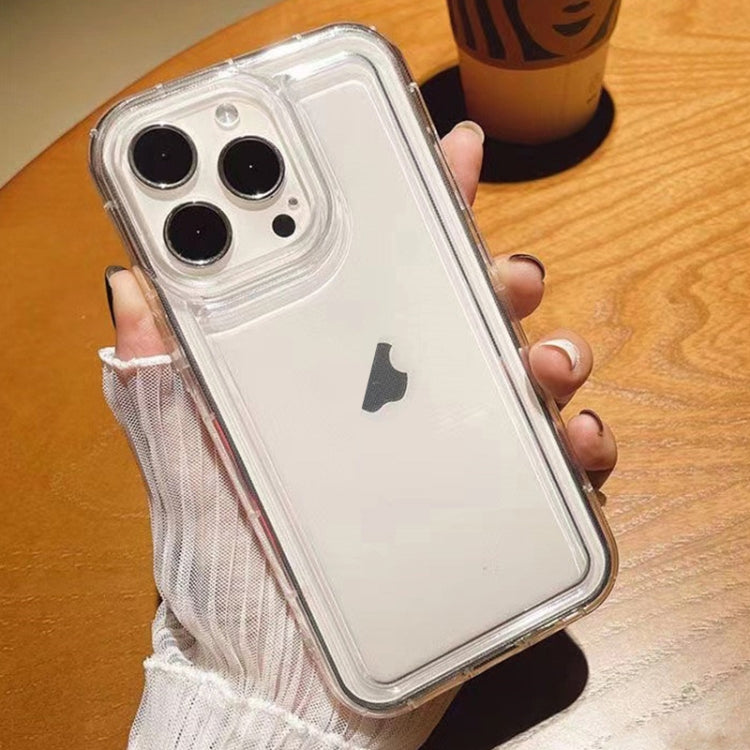 For iPhone 15 Pro Max Airbag Transparent TPU Phone Case - iPhone 15 Pro Max Cases by buy2fix | Online Shopping UK | buy2fix