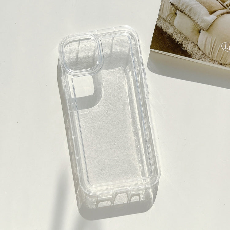 For iPhone 15 Pro Max Airbag Transparent TPU Phone Case - iPhone 15 Pro Max Cases by buy2fix | Online Shopping UK | buy2fix