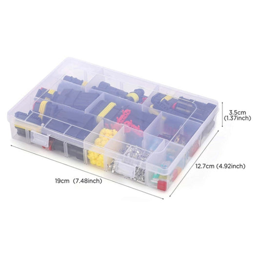 240pcs Car Waterproof Connector Set with Fuse Blade by buy2fix
