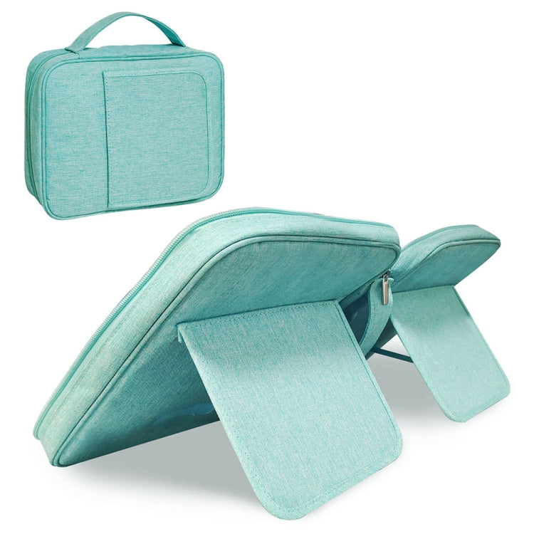 Electronic Product Bookend Design Portable Storage Bag(Green) - Storage Bags by buy2fix | Online Shopping UK | buy2fix
