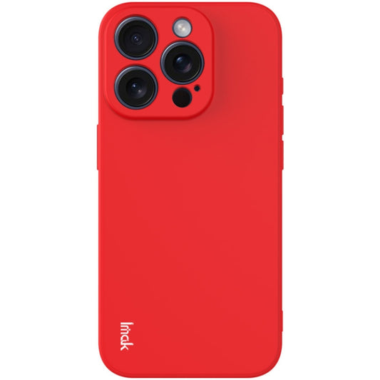 For iPhone 15 Pro Max imak UC-4 Series Straight Edge TPU Phone Case(Red) - iPhone 15 Pro Max Cases by imak | Online Shopping UK | buy2fix