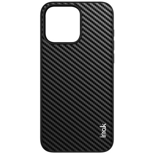 For iPhone 15 Pro Max IMAK LX-5 Series Shockproof PC + PU + TPU Protective Phone Case(Carbon Fiber Texture) by imak
