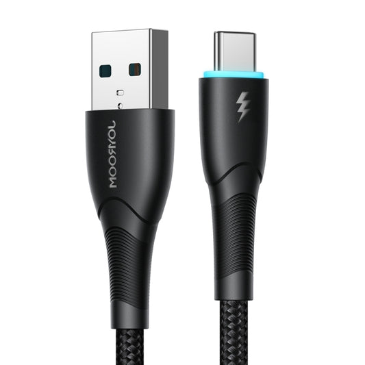 JOYROOM SA32-AC3 Starry Series 3A USB to USB-C / Type-C Fast Charging Data Cable, Length:1m(Black) by JOYROOM