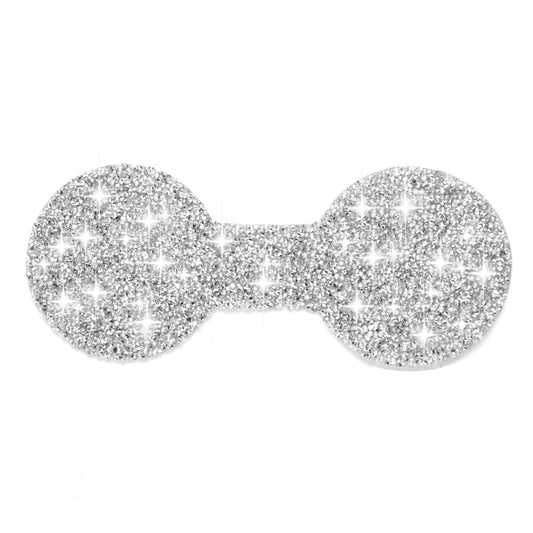 For Ford Mustang Mach E 2021 Car Large Cup Base Diamond Decorative Sticker by buy2fix