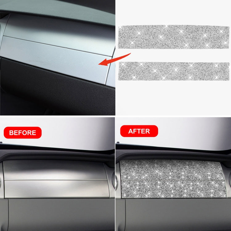 For Ford Mustang 2005-2009 Car Airbag Cover Diamond Decorative Sticker, Left Drive by buy2fix