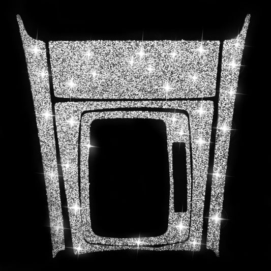 For Mercedes-Benz C-class W204 2007-2013 Car Gear Set Diamond Decorative Sticker, Right-hand Drive by buy2fix