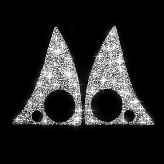 For Mercedes-Benz C-class W204 2007-2010 Car Steering Wheel Buttons Diamond Decorative Sticker, Left and Right Drive by buy2fix