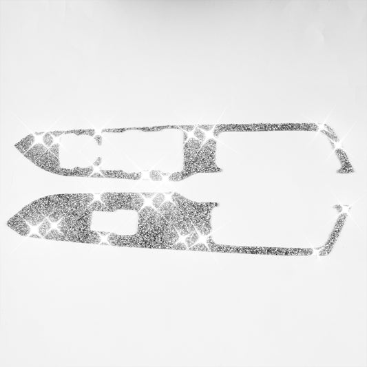 For Ford Mustang 2015-2020 Car Door Lift Panel A Diamond Decoration Sticker, Right Drive by buy2fix