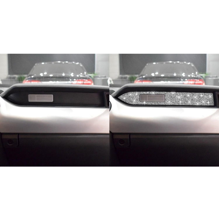 For Ford Mustang 2015-2020 Car Dashboard Diamond Decoration Sticker, Left Drive by buy2fix