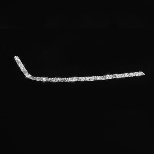 For Honda Civic 2016-2019 Car Central Control Air Outlets Upper Diamond Decorative Sticker, Left-hand Drive by buy2fix