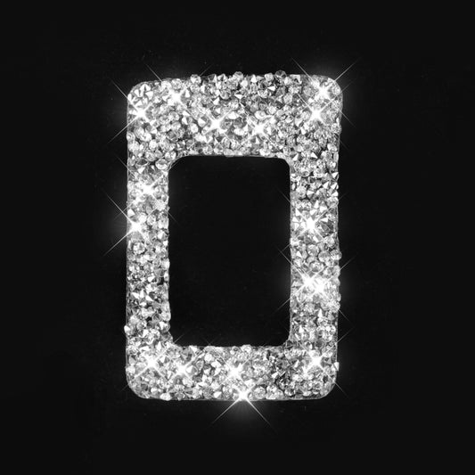 For Honda Civic 2016-2019 Car Warning Light Frame Diamond Decorative Sticker, Right-hand Drive by buy2fix