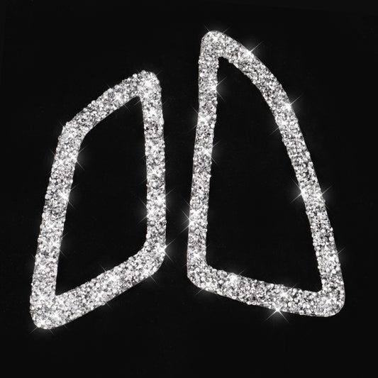 For Honda Civic 2016-2019 Car Instrument Air Outlets Diamond Decorative Sticker, Left-hand Drive by buy2fix