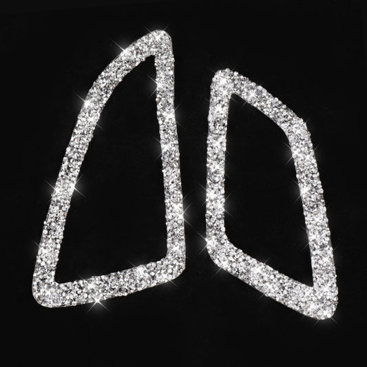 For Honda Civic 2016-2019 Car Instrument Air Outlets Diamond Decorative Sticker, Right-hand Drive by buy2fix