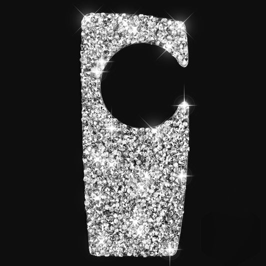 For BMW 5 Series GT X3 X4 2009-2016 Car Gear Handle Below Diamond Decorative Sticker, Left-hand Drive by buy2fix