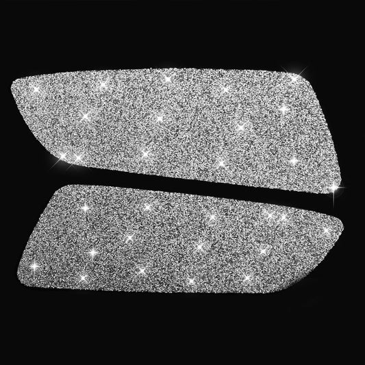 For Ford Mustang 2015-2020 Car Rear Door Panel Diamond Decoration Sticker, Left and Right Drive by buy2fix